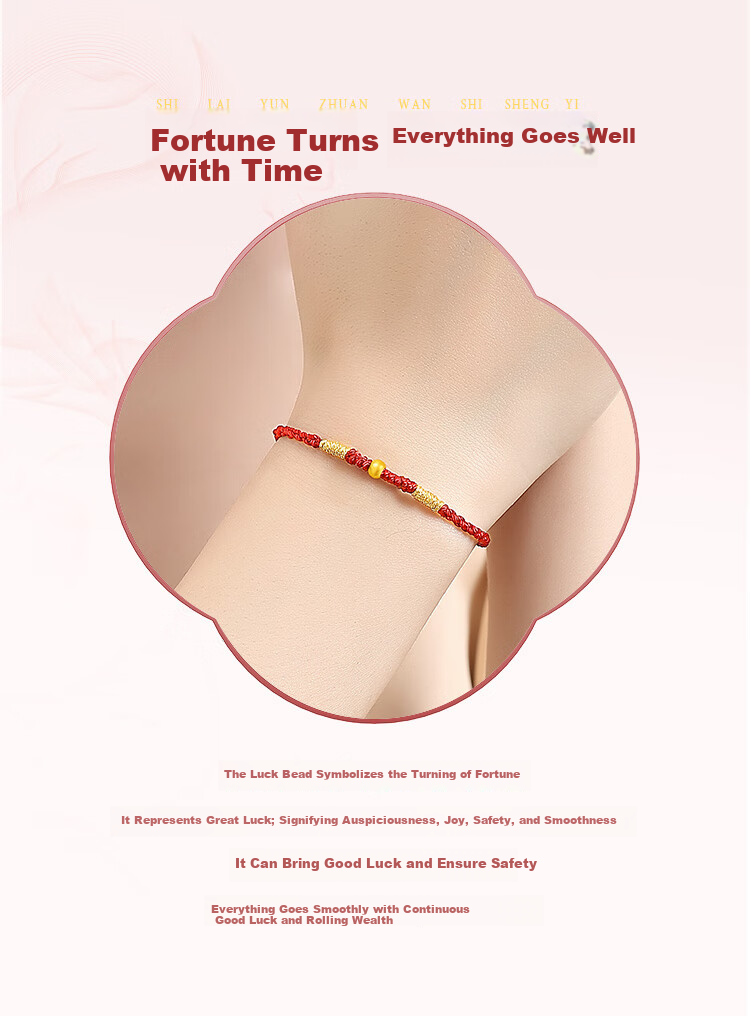 ALLOVE Year of the Horse 2026 Zodiac Silver Red String Bracelet for Women Birthday Gift for Girlfriend Wife 2