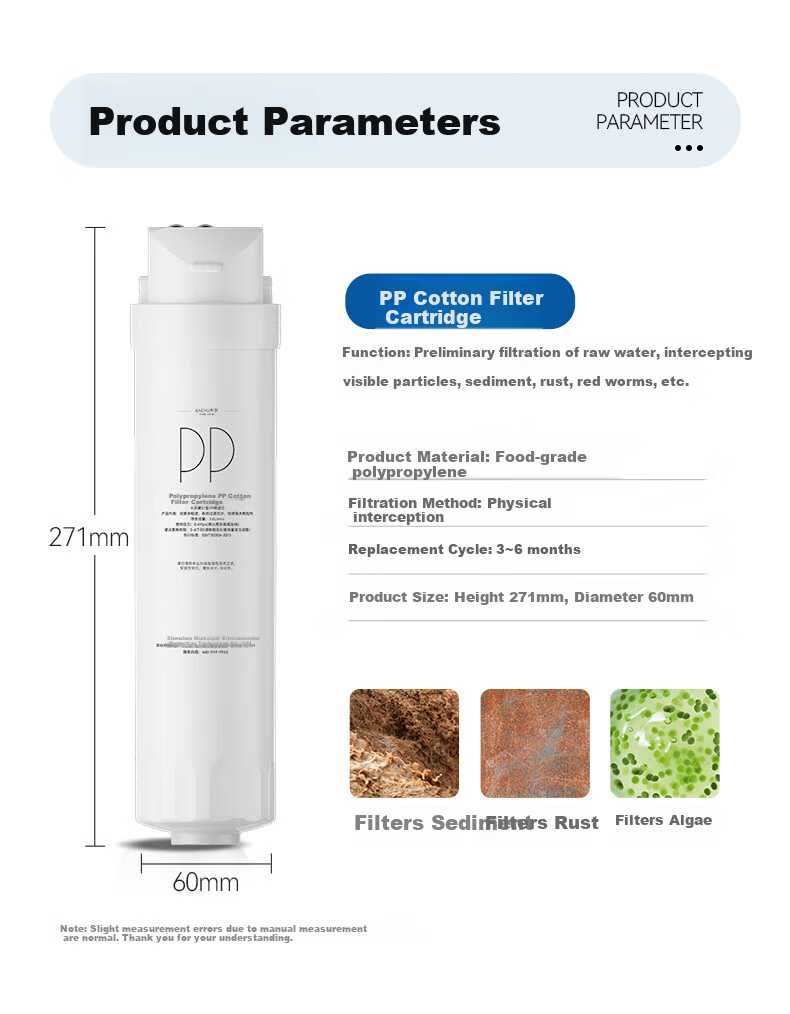 KaQiu Compatible Universal Midea Water Purifier Filter S1 Series PAC Composite C1 Pre-Activated Carbon Filter 9