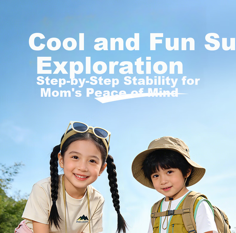 Ginoble Children's Walking Shoes 2026 Summer Breathable Sandals for Boys and Girls Ages 1-5 GW1875 White Cloud 2