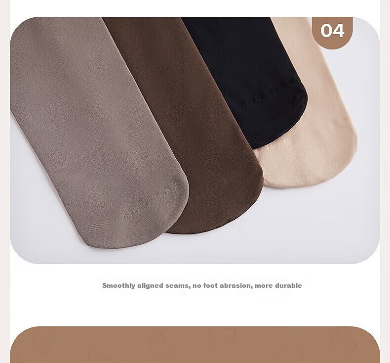 Langsha Women's Leggings Beautiful Leg Silk Stockings Bare Leg Magic Spring Autumn Nude Velvet Tights Plus Size Outerwear 16