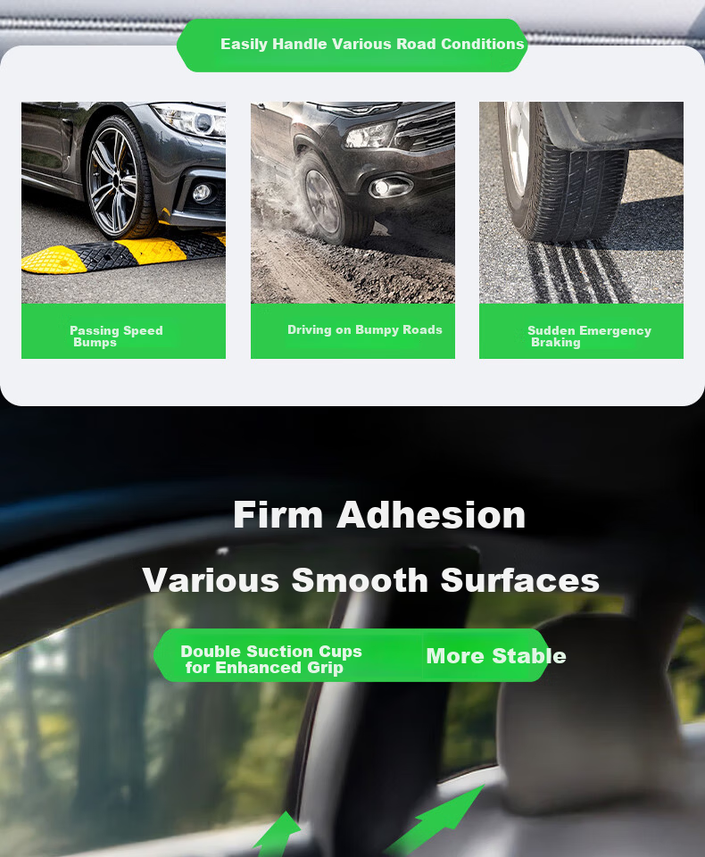 FANAUE Vacuum Suction Car Phone Holder Front Windshield Mount Ball Head Accessory SC-01 7