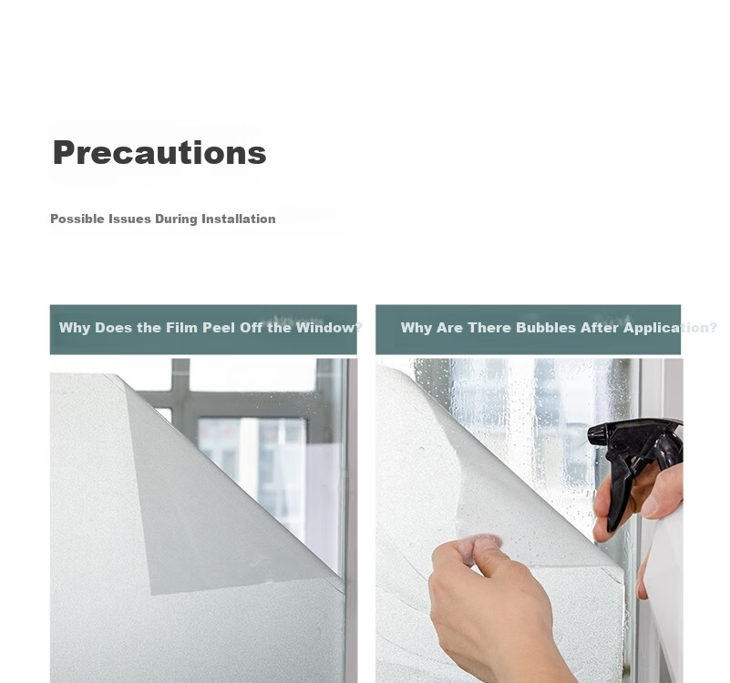 Fuju Bathroom Window Frosted Privacy Glass Film Translucent Opaque Louver Pattern 60x300cm 13