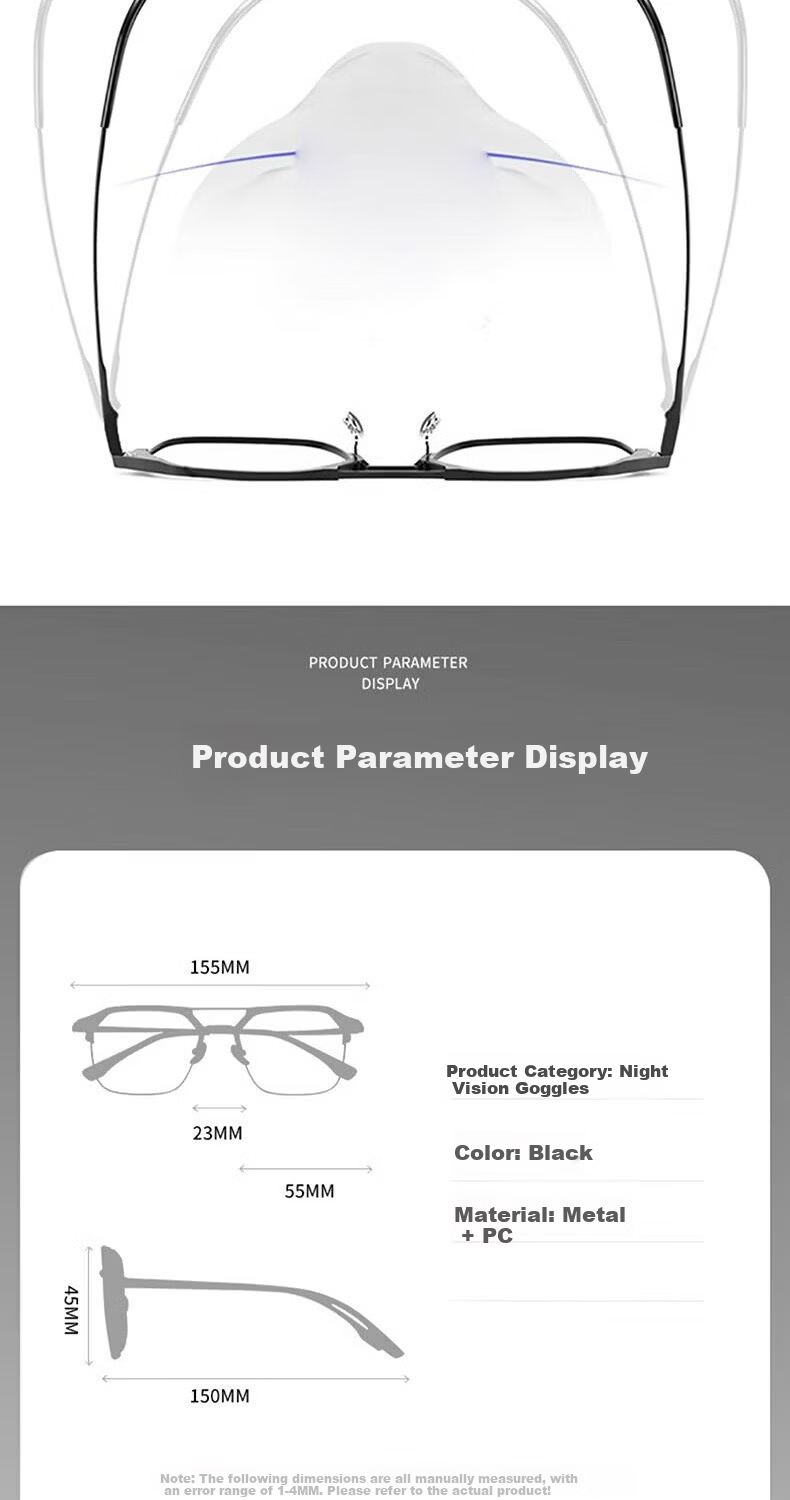 Jimmy Orange Night Vision Glasses for Driving Men High-Definition Anti-Glare Nighttime Driving Glasses for Women Anti-Strong Light 9