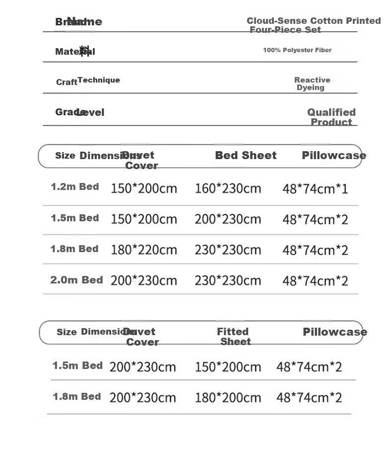 Hongdou Class A Double-layer Gauze Three-piece Set 0.9/1.2m Bed Single Quilt Cover Student Dormitory Quilt Cover 150*200cm Morita 15