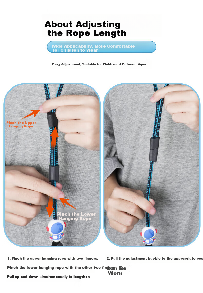 Shishan Creative Lanyard with Doll for Xiaotiancai Kids Phone Watch Z11/Z10/Z9 Youth Edition/Z8/Z7S/Z6P/Z6A/Z6/N3/D3/Q2A 1