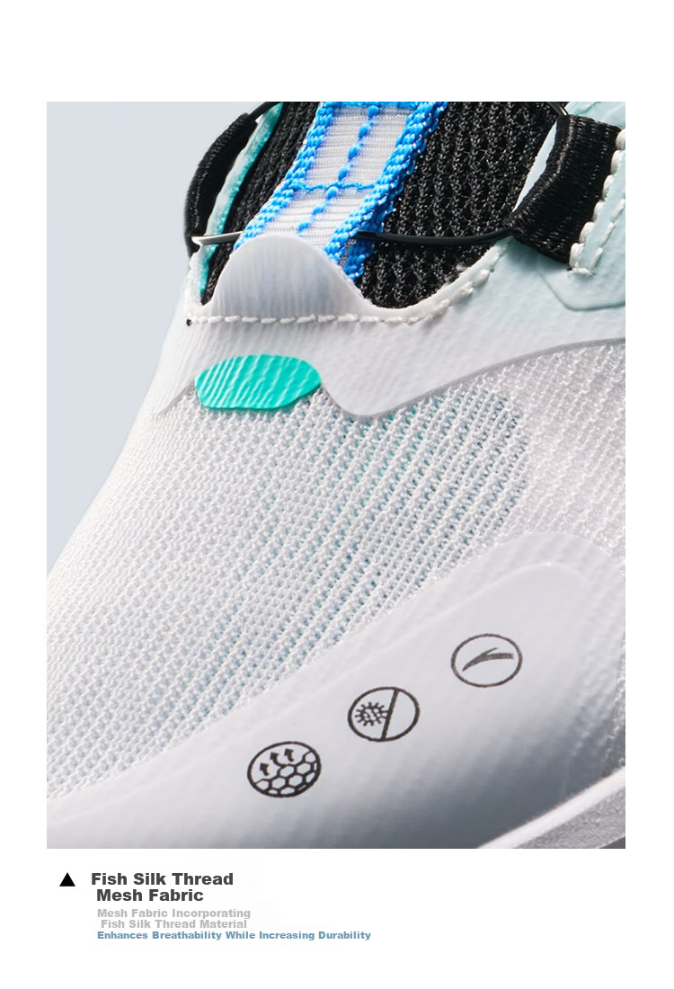 Anta Kids Sports Shoes Yufeng Running Shoes 2026 Summer Boys and Girls Breathable Professional Running Shoes A12525506H 8