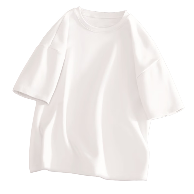 Urban Beauty Pure Cotton T-Shirt Short Sleeve Women Fashion High-End 2026 New Summer Plus Size Korean Style Casual Top