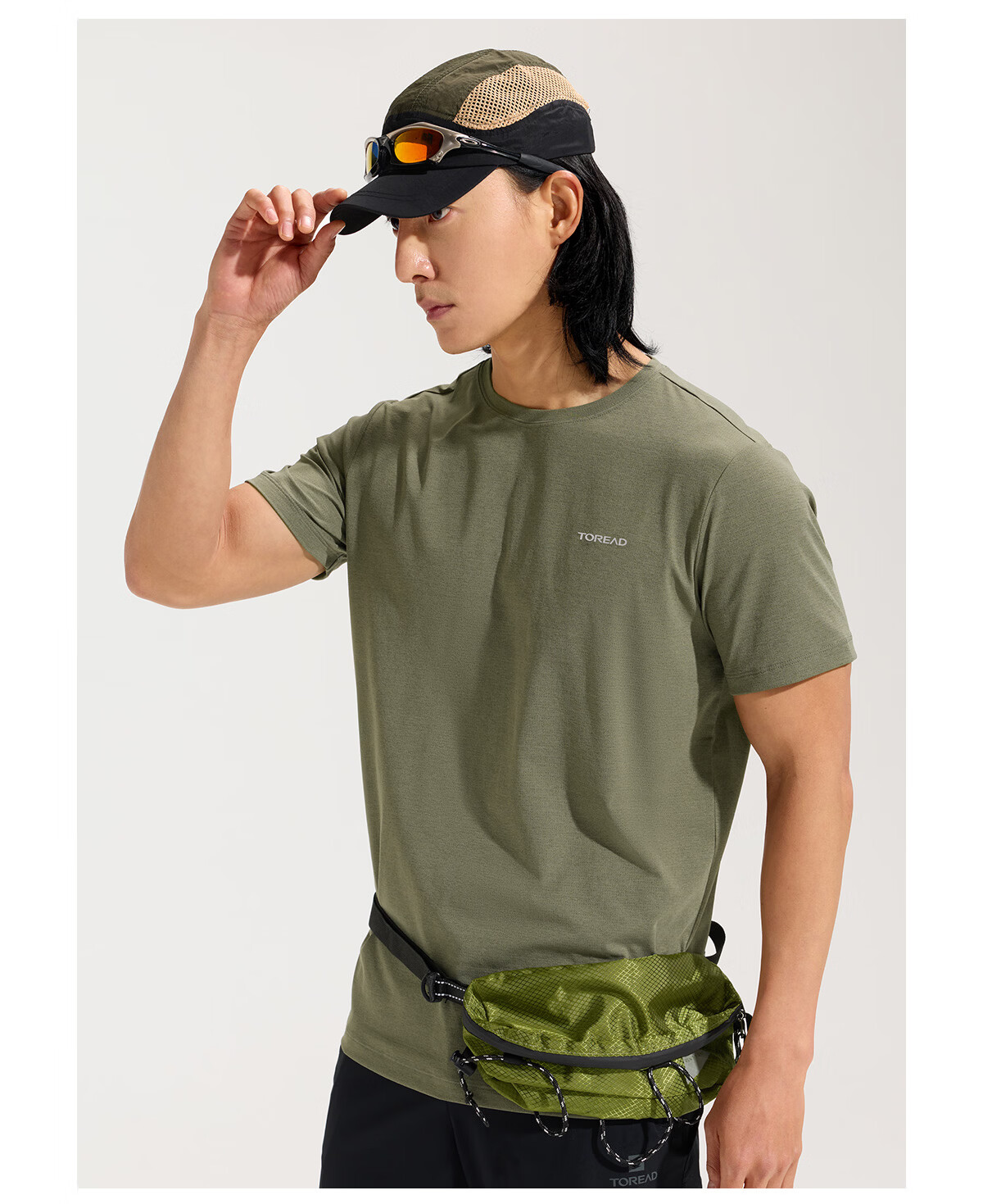 TOREAD Quick-Dry T-Shirt 26 Spring Summer New Couple Breathable Short Sleeve Sun Protection Round Neck Stretch Sports Top TAJJBO81754 28