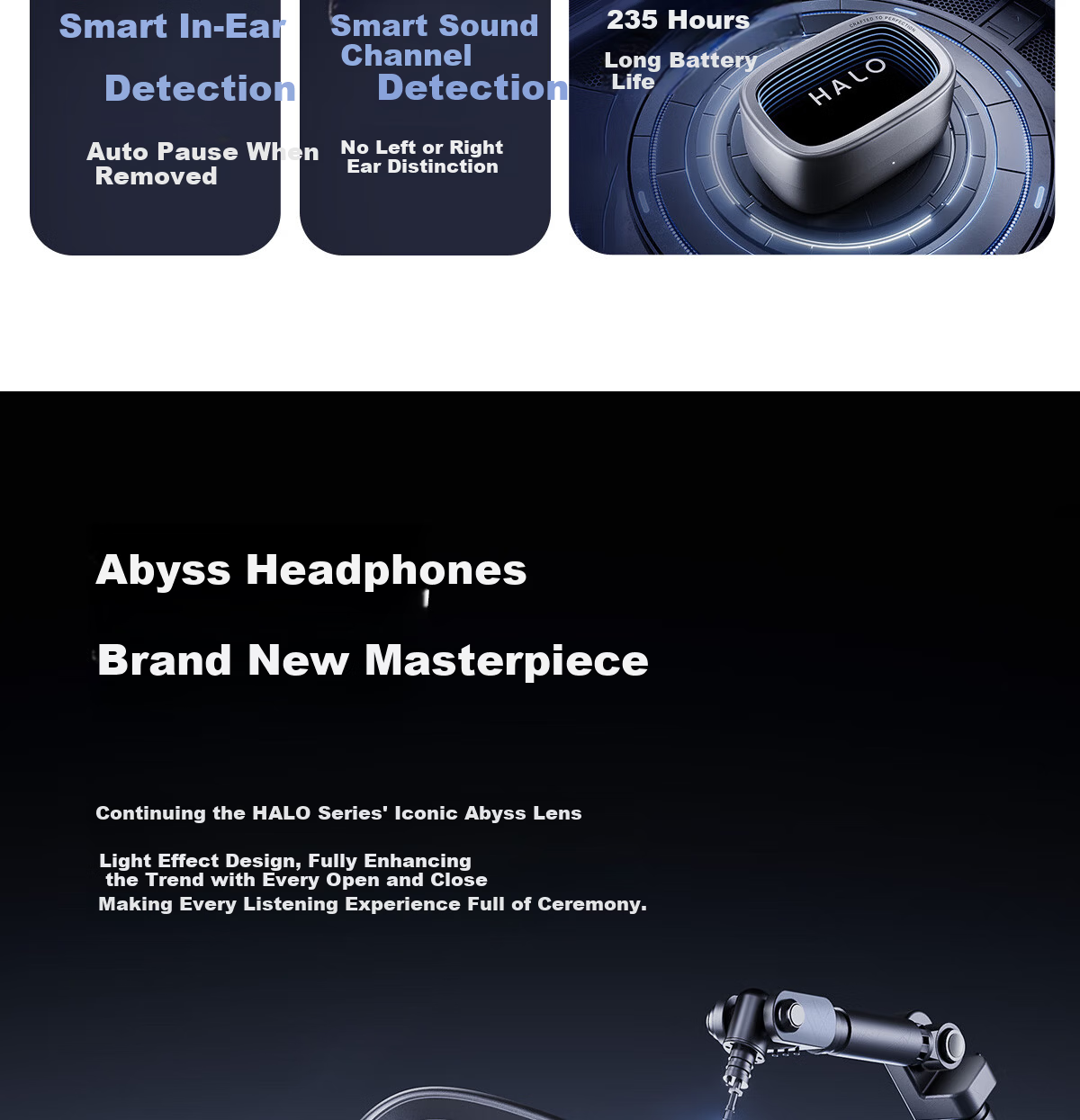 Edifier Halo Clip Clip-On Trendy Bluetooth Earphones Cyber Abyss Lighting Bluetooth 6.1 35H Long Battery Life Compatible with Apple Huawei Xiaomi Phantom Silver 6