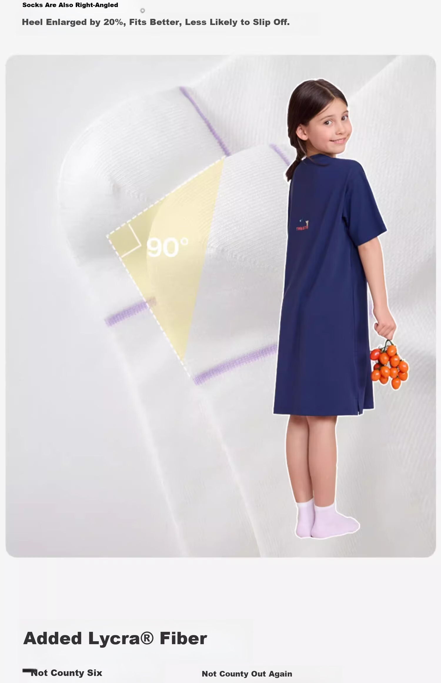 Like uu Kids Socks Boys and Girls Sports Socks Odor-Resistant Breathable Mid-Calf Cotton All-Season 7A Antibacterial 7