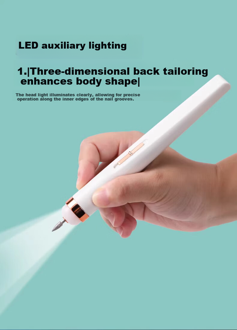 NHGAD Electric Nail Grinder for Onychomycosis Removal Nail Polishing Machine Electric Nail File with Medication Application 9