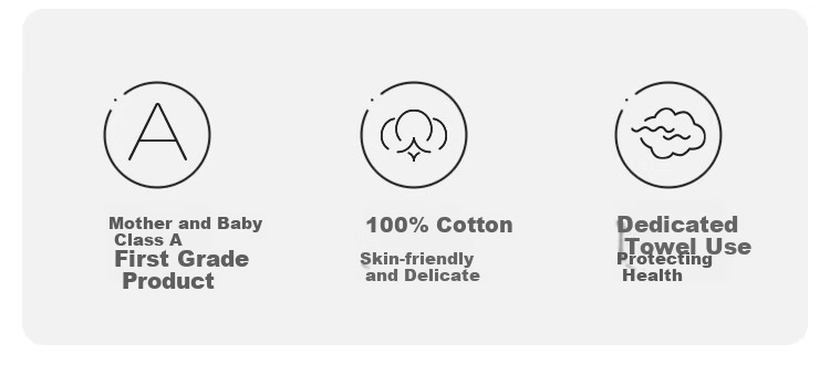 Babylove Baby Petal Bib Pure Cotton Class A Saliva Towel Newborn Anti-Spit-Up Solid Color Feeding Bib 2
