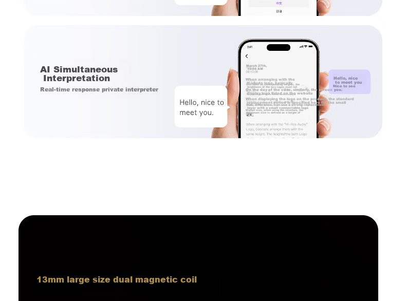 IKF Moonlight [LDAC Sound Quality] Bluetooth Clip-On AI Translation Earphones Wireless Open Bone Conduction Head Tracking Sports 2026 New Model Athens Black 16