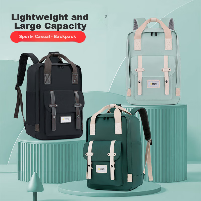BRINCH Laptop Backpack for Men and Women, Compatible with Xiaomi and Huawei 15.6/16 Inch Business Travel Laptop Bag