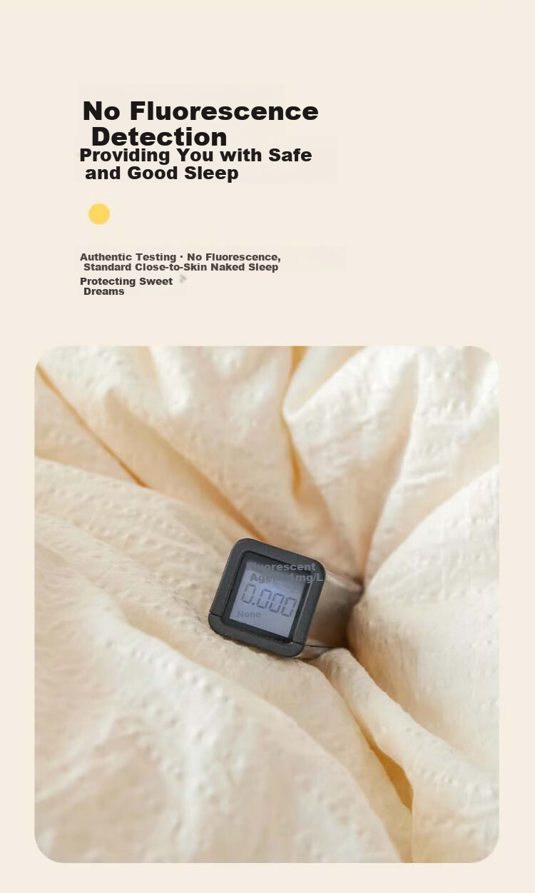 MUJI Class A Fabric Waffle 10% Soybean Quilt Four Seasons Autumn Winter Comforter Core Winter Cotton Quilt 200*230cm 6 Jin 15