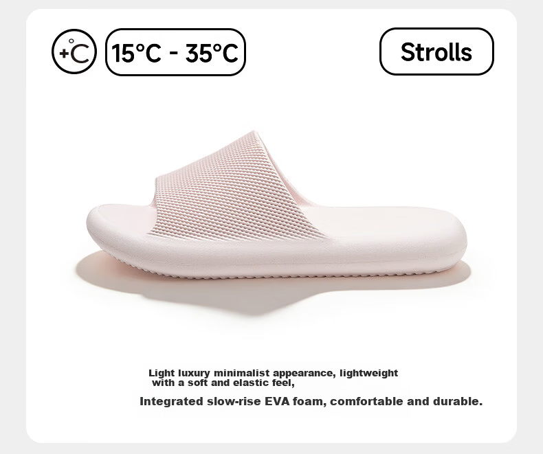 Puxi Men's Slippers Outdoor Wear 2026 New Home Anti-Slip Odorless Silent Sandals Light Khaki 35-36 4