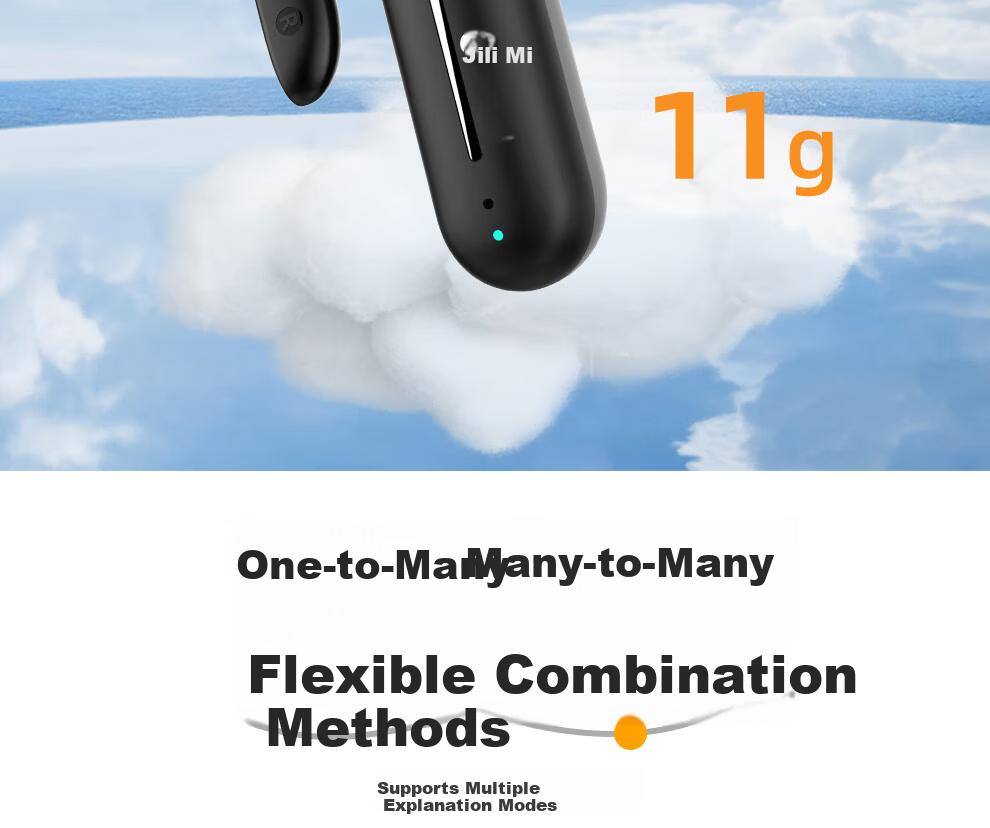 Jlimi Wireless Tour Guide System One-to-Many Headphones for Tour Guides, Scenic Spots, Museums, Conferences, Teaching, Reception, Hosting, Simultaneous Interpretation JLM-N1-50C 14