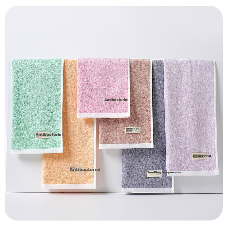 Bamboo 100 Bamboo Fiber Antibacterial Adult Large Towels 3-Pack Absorbent Lint-Free Face Towels 34×70cm 100g Each 20