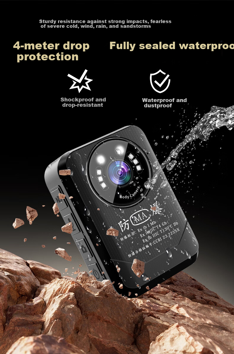 Zhunhang DSJ-H9 Explosion-Proof Law Enforcement Recorder Camera Mining Safety Inspection Portable HD Video Camera 14