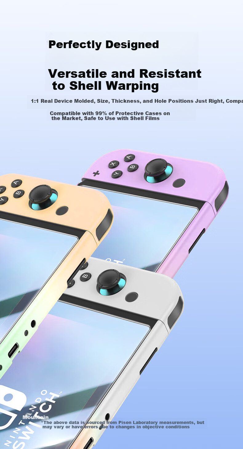Pisen Tempered Glass Screen Protector for Switch 2nd Gen [Dust-Free Installation] 2025 NS2 Compatible Nintendo Gaming Console Full-Screen HD Anti-Fingerprint Borderless Film 10