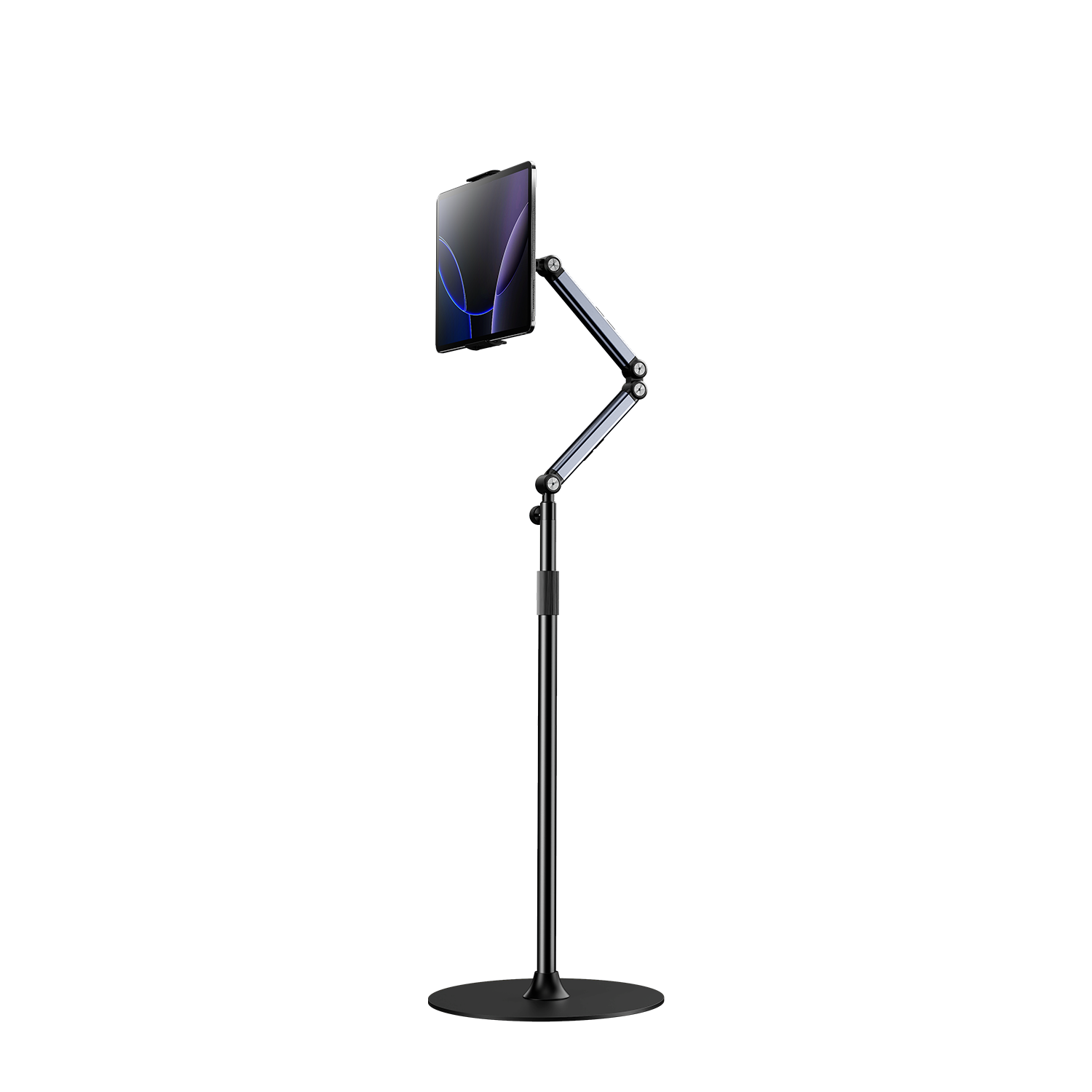 BIAZE Floor Tablet Stand 2026 New Lazy Phone Holder Bedside iPad Stand 360° Rotatable Adjustable Video Watching Support Bracket