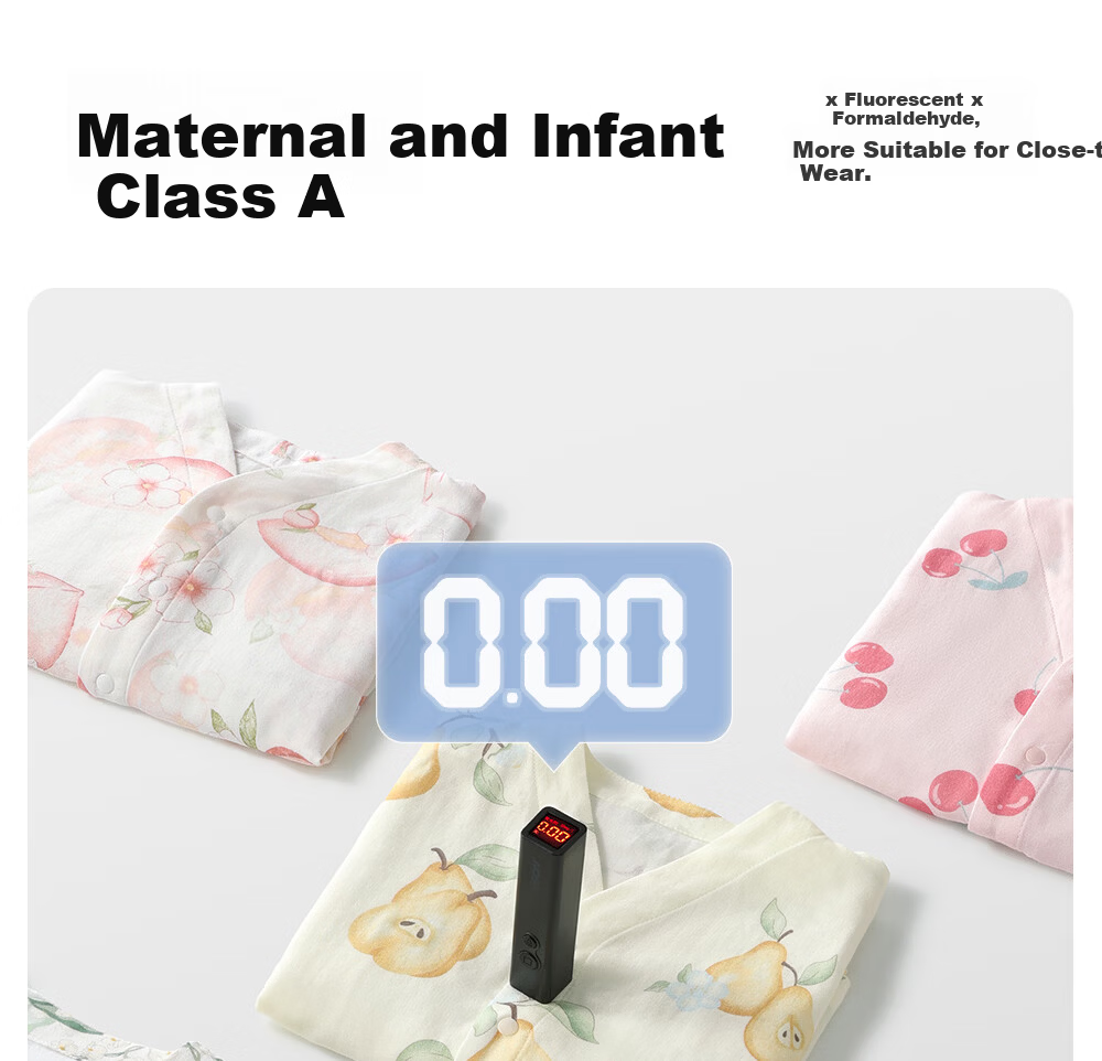 Beitaisi Children's Pajamas, Girls And Boys Summer Thin Breathable Home Wear Set, Baby Parent-Child Sleepwear Short Sleeve 13