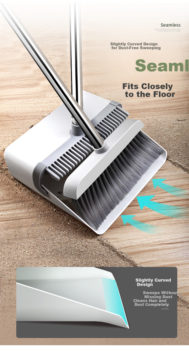 BAOJIAJIE [Yang Mi's Choice] Water Scraper Broom, 35CM Floor Water Scraper, Multi-Functional Mop And Floor Scraper 3