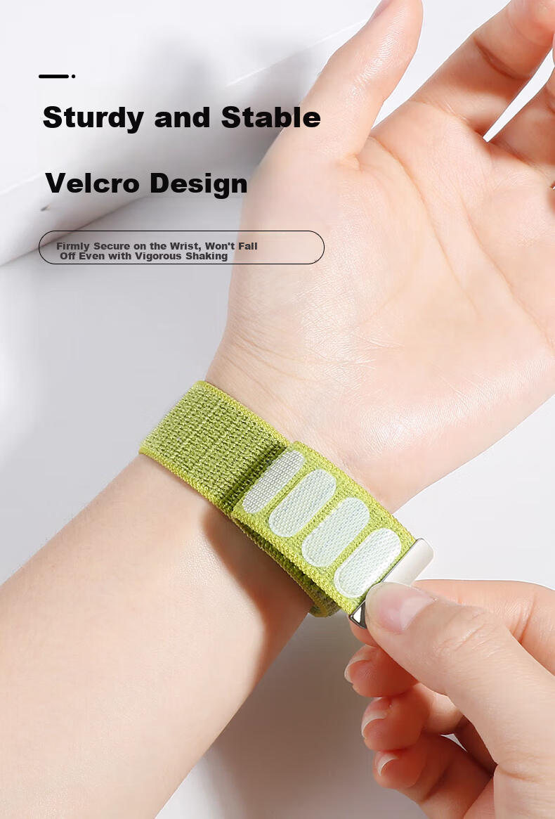 Watchbond Nylon Loop Strap for Huawei Watch Fit4 Fit3 Fit4 Pro Smart Sports Breathable Unisex Wristband 2