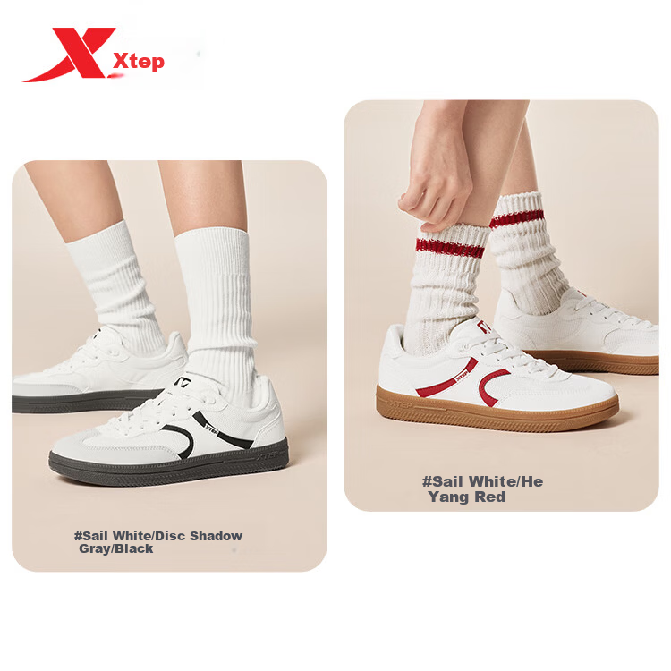 Xtep Women's Sports Sneakers Spring Summer Breathable Training Shoes 987 Mesh Comfortable Soft Elastic Durable Sneakers for Women