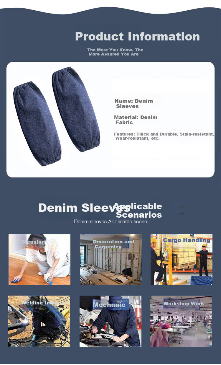 Anxiaoxia PVC Waterproof and Oil-Resistant Kitchen Work Sleeves 2 Pairs Black AGST02 4