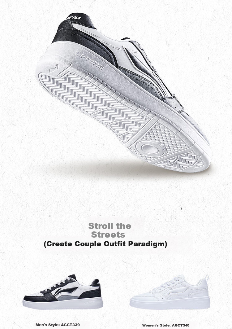 LI-NING Yuanbao Classic Casual Men's Sneakers Soft Sole Comfortable Lightweight Breathable White Sports Shoes for Men 7