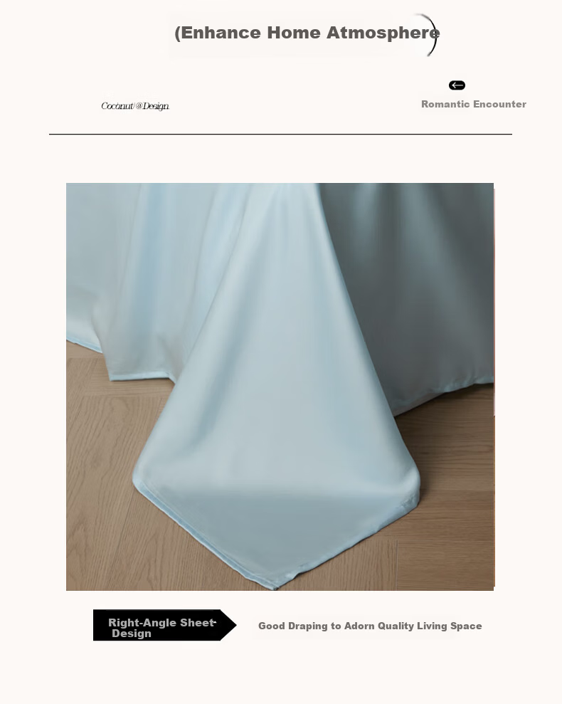 MUJI A-Class 60s Xinjiang Long-Staple Cotton Bed Sheet Single 100% Pure Cotton 1.8/2m Bed Full Cotton Quilt Cover 245x270cm 11