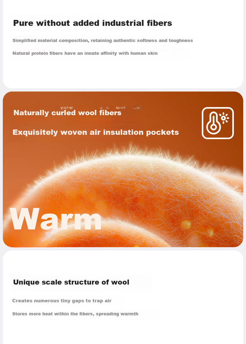 MISSION UV Pure Wool Warm Knitted Beanie Thickened Winter Hat Outdoor Ear Protection Cold Weather Cap for Men 3