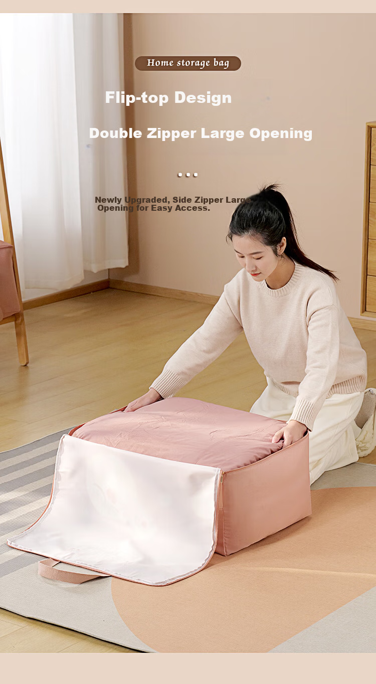 Grace Quilt Storage Bag Compression Bag Down Jacket Cotton Quilt Special Bag Organizer Magic Visible Storage Moving Large Size 3