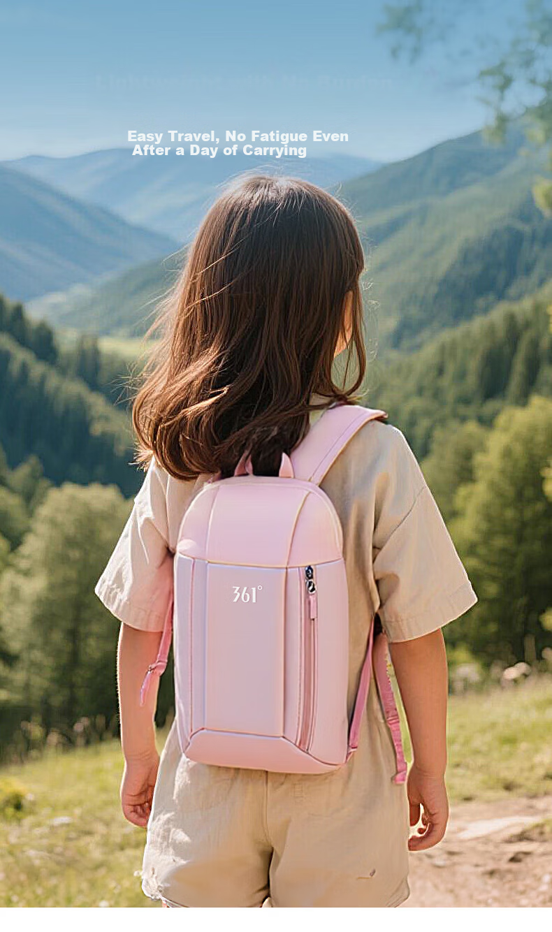361° Ultra-Light Kids Backpack Boys Travel Bag Girls Elementary School Outdoor Hiking Small Backpack Tutoring Bag 1
