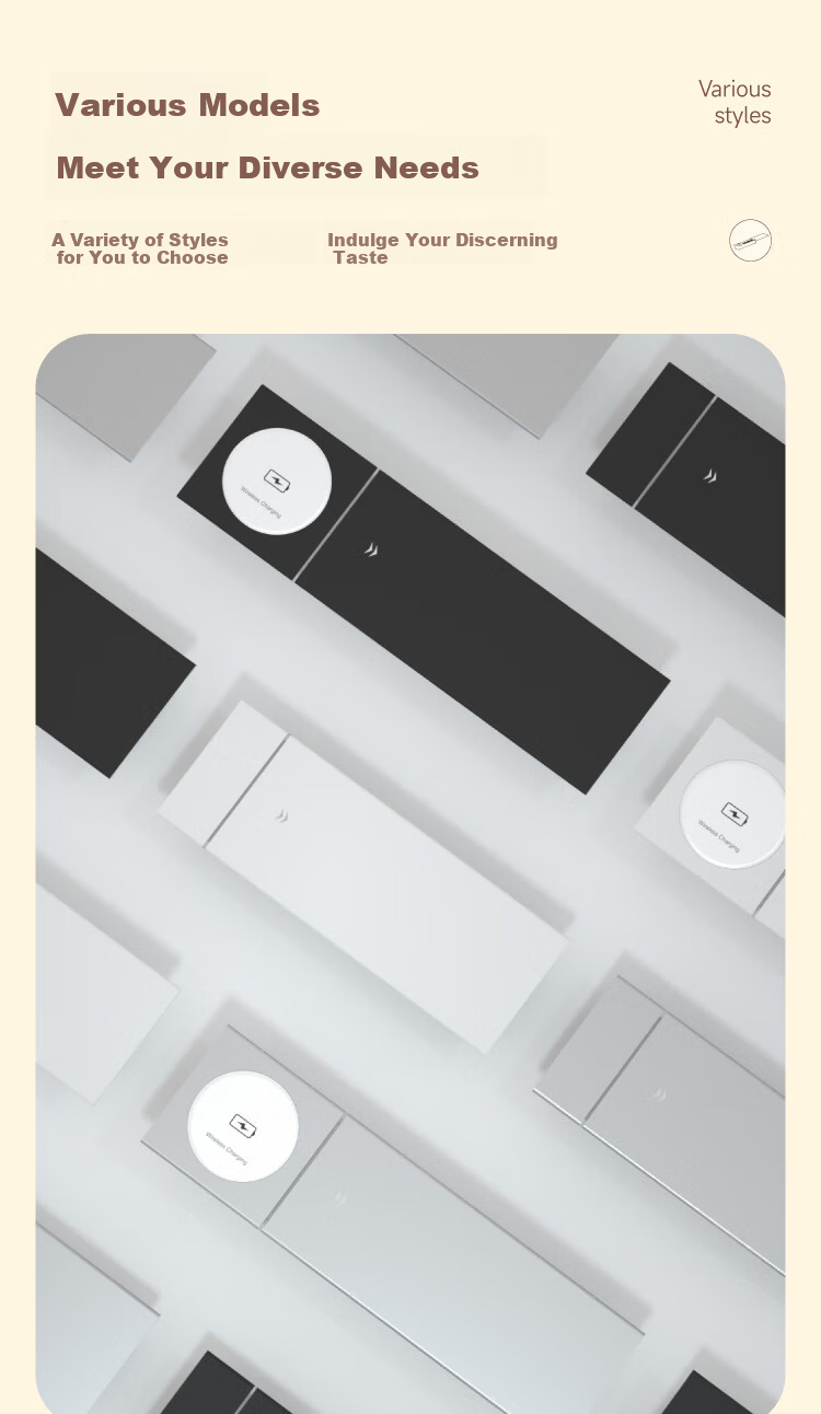 Shuxiang Embedded Socket, Desktop Socket, Embedded Power Strip, Island Furniture, Tabletop Desk, Dining Table Hidden Socket with USB/Type-C Sliding Cover, Embedded Power Strip 5