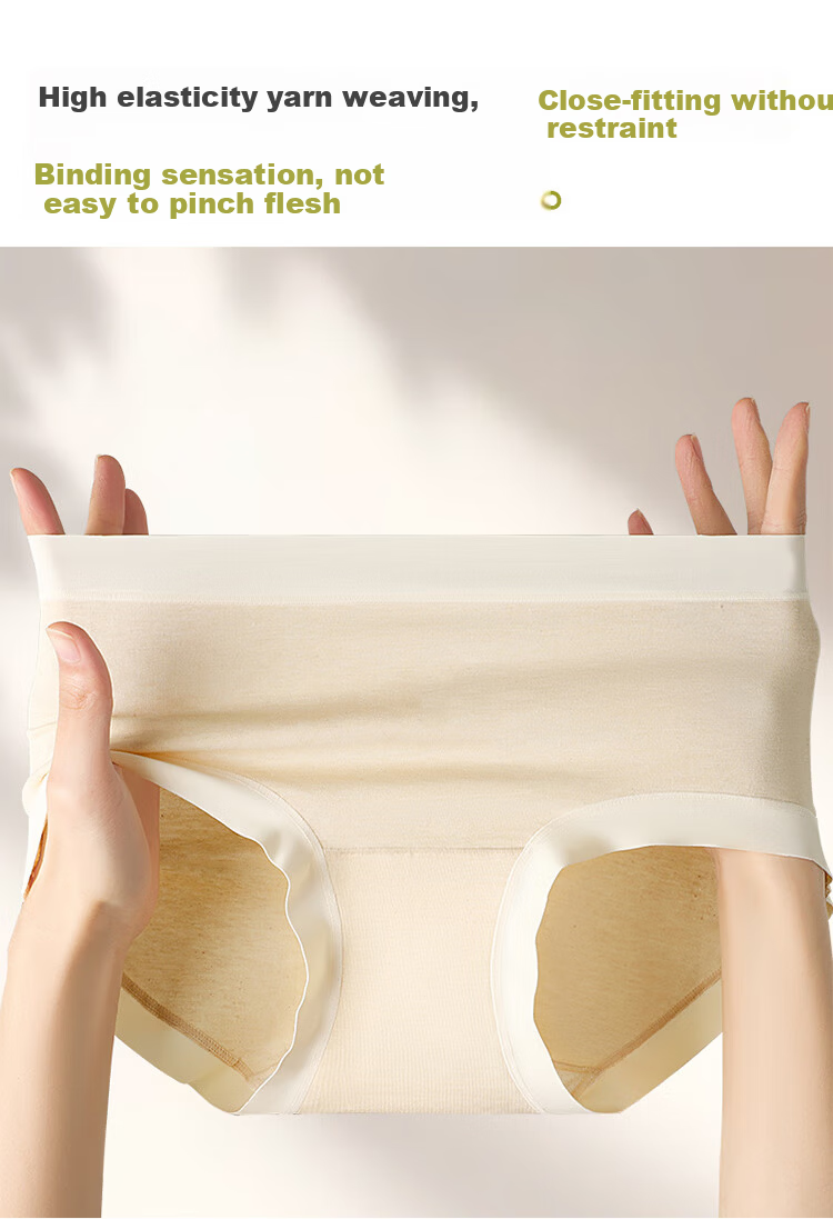 Bingxue Kapok Girls' Cotton Underwear Teenage Girls' Developmental Period A-Class Antibacterial High School Student Briefs 5