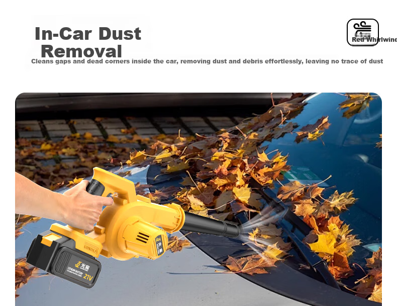 Guangchen Dual-Use Blower Industrial Blower Dust Removal High Power Strong Wind Snow Blower Vehicle Storm Fan 13