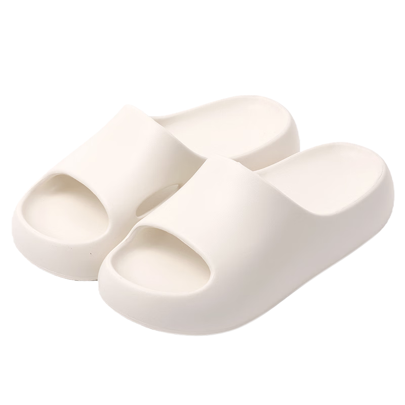 Mercury Home Textile Women's Platform Thick-Soled Slippers Summer New Indoor Bathroom Non-Slip EVA Beach Soft Feeling Cool Slippers