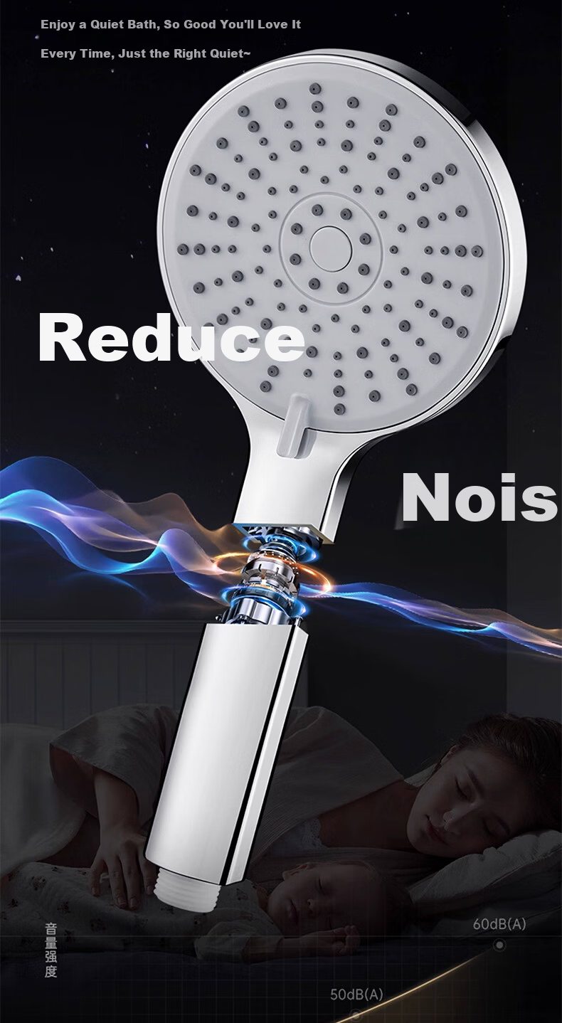 HOMK German Shower Head High-Pressure Handheld Shower Head Bathroom Shower Sprayer 10