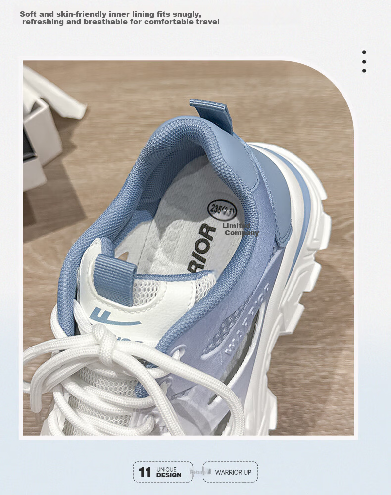 Warrior Official Women's Shoes 2026 Summer Breathable Mesh Lightweight Sneakers Hollow Out Sandals White Pink Size 36 10