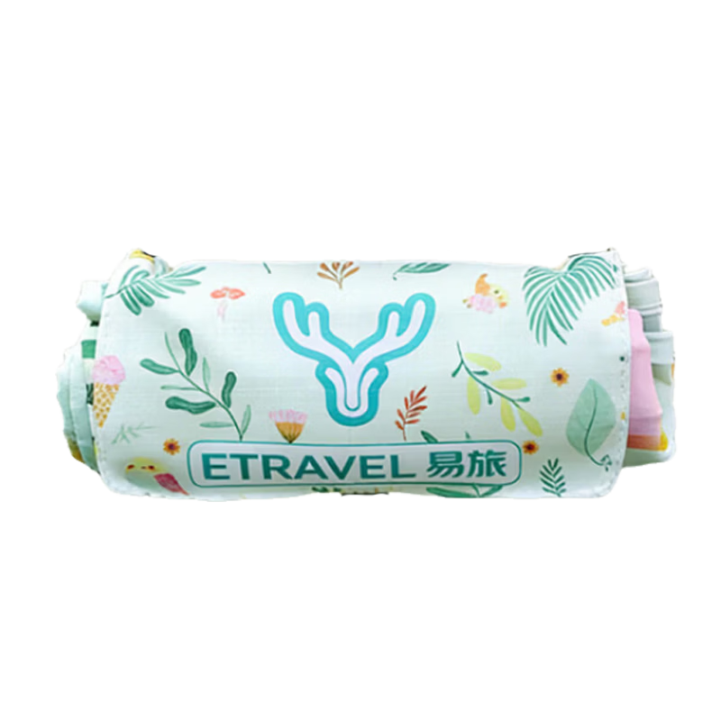 Etravel Picnic Mat Outdoor Foldable Mini Pocket Moisture-Proof Portable Beach Mat Green Wild Large Size