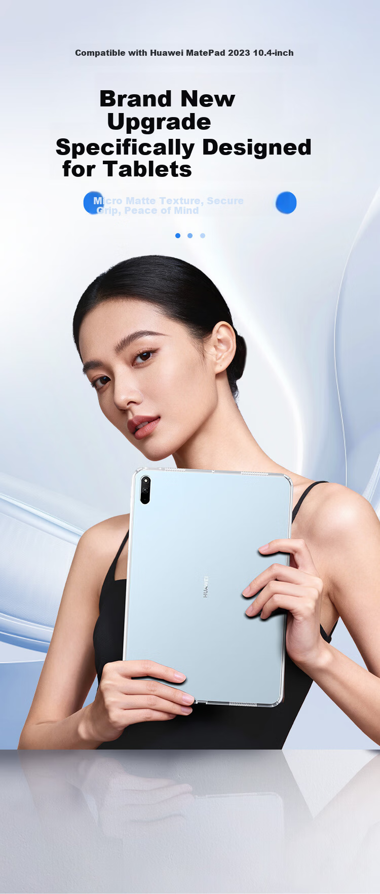 Cooler Master Compatible Huawei MatePad Pro Max 13.2 Inch Case 2026 New Huawei Tablet Four-Corner Drop Protection TPU Flexible Transparent Cover 1