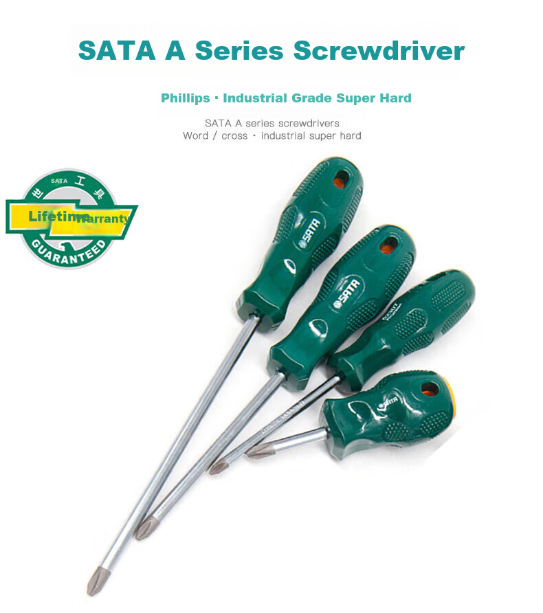 SATA A Series Phillips Screwdriver #0 x 75MM 62302 1