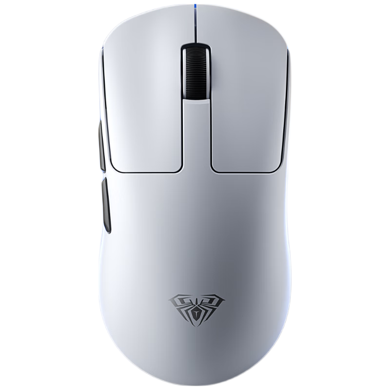 AULA SC680mini PRO Tri-Mode Wireless Mouse, 45g Lightweight, for E-Sports Gaming And Office Use, 2.4G Wireless/Bluetooth/Wired, Five-Level Adjustable DPI, Ergonomic Design, White