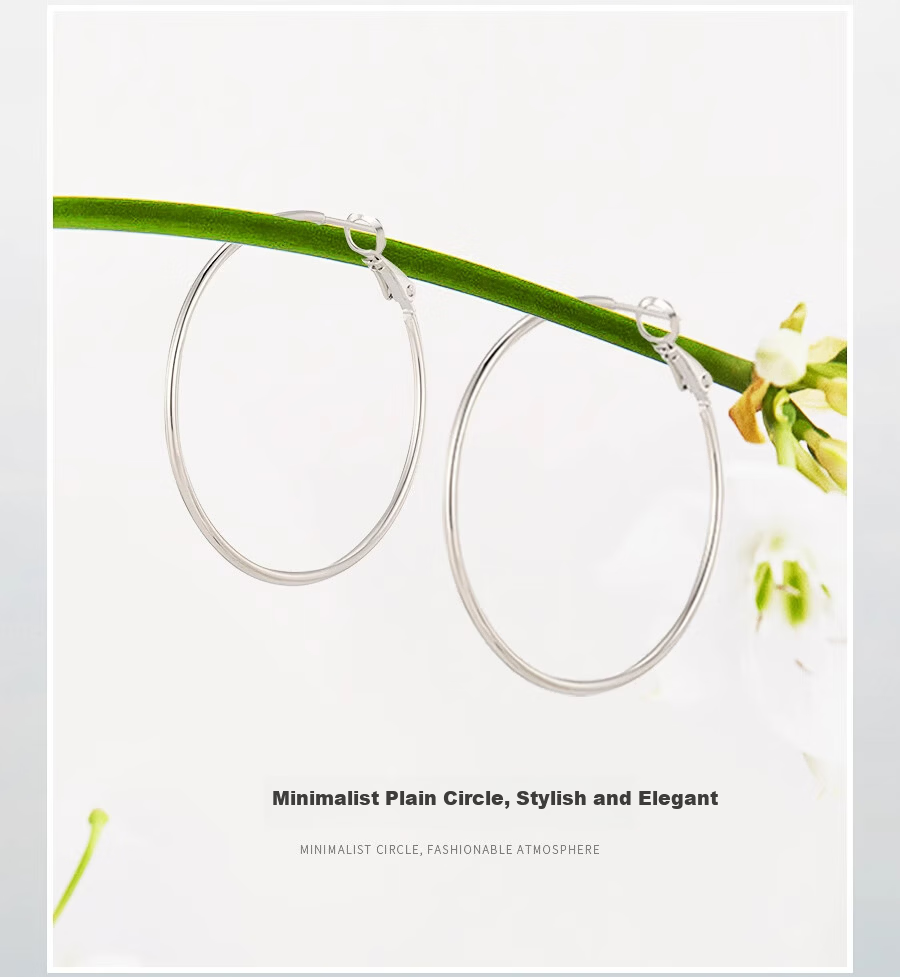 AJIDOU Earrings, Elegant And Niche Design, Circular Double-Strand Braided Earrings, Unique Earrings for Mid-Autumn Festival 4