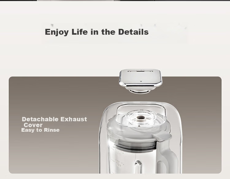 SUPOR Low-Noise Variable Frequency Brushless Quiet 1.5L Household Soy Milk Maker Fully Automatic No-Cook Multifunctional Blender Multigrain Small Cube Blender Juicer SP506S 26