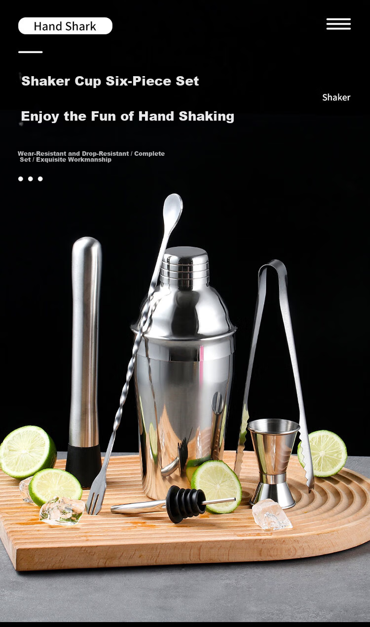 BJ 304 Stainless Steel Muddler, Crushing Rod, Juice Extractor, Handheld Lemon Tea Tool, Ice Crusher, Shaker Cup 1