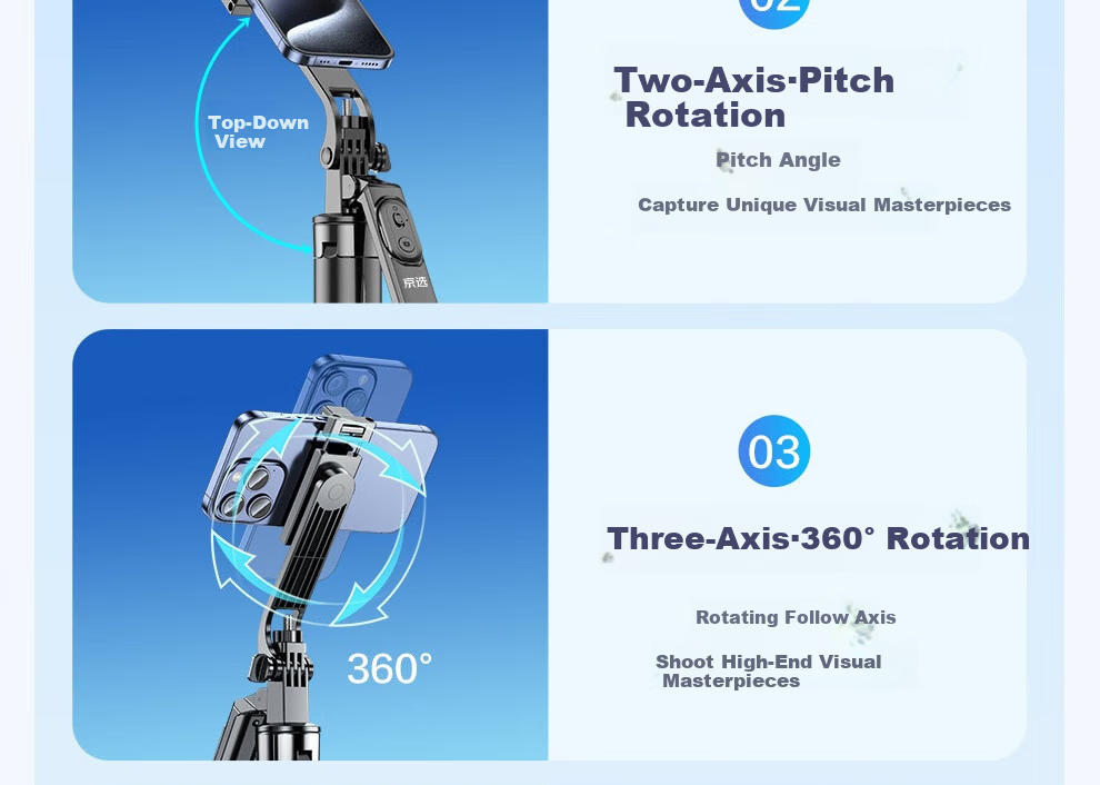 Jingxuan JD Self-Owned Brand [1.8m] Selfie Stick Handheld Boom Tripod Mobile Phone Floor Stand Handheld Anti-Shake Selfie Live Streaming Tool 360-Degree Photo Handle 10