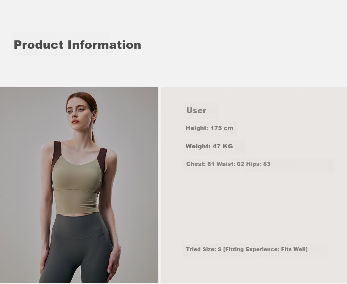 Gigt Women's Shockproof Sports Bra, Integrated Cup, Fitness Bra, Push-Up, Running Training Vest, Yoga Wear 18